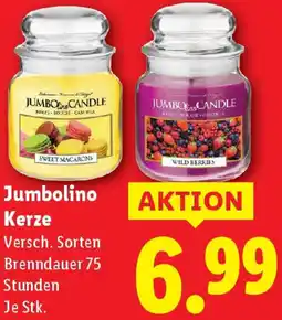 Lidl Jumbolino Kerze Angebot