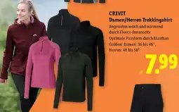 Lidl CRIVIT Damen/Herren Trekkingshirt Angebot