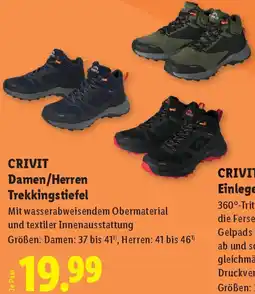 Lidl CRIVIT Damen/Herren Trekkingstiefel Angebot