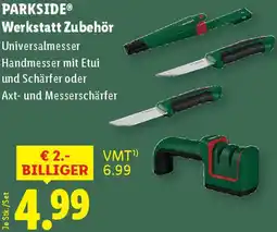 Lidl Parkside Werkstatt Zubehör Angebot