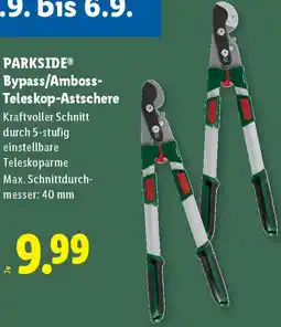 Lidl Parkside Bypass/Amboss- Teleskop-Astschere Angebot