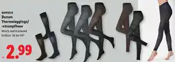 Lidl esmara Damen Thermoleggings/ -strumpfhose Angebot