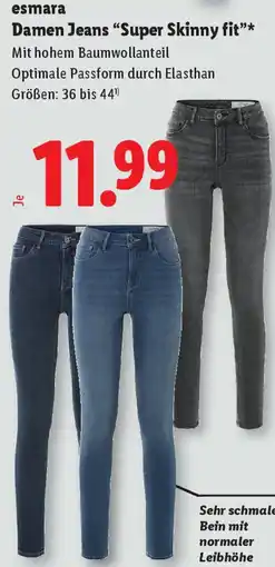 Lidl esmara Damen Jeans Angebot