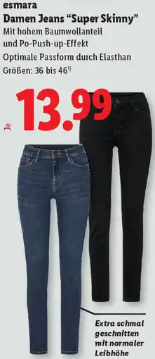 Lidl esmara Damen Jeans Angebot