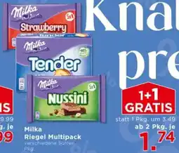 Unimarkt Milka Riegel Multipack Angebot