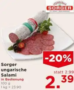 Unimarkt Sorger ungarische Salami Angebot