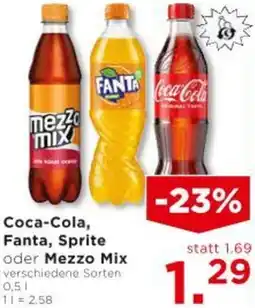Unimarkt Coca-Cola, Fanta, Sprite oder Mezzo Mix Angebot