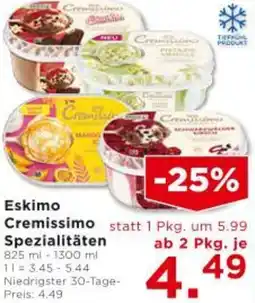 Unimarkt Eskimo Cremissimo Spezialitäten Angebot