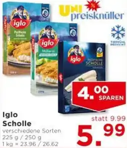 Unimarkt Iglo Scholle Angebot