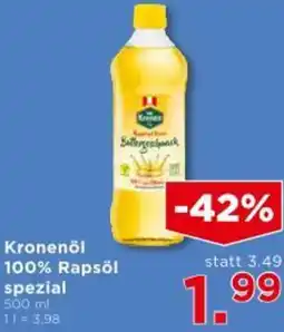 Unimarkt Kronenöl Rapsöl spezial Angebot