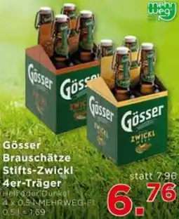 Unimarkt Gösser Brauschätze Stifts-Zwickl Angebot