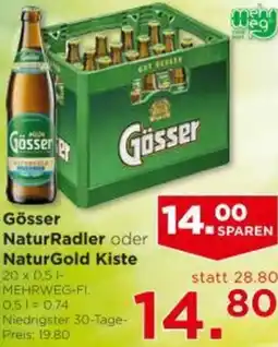 Unimarkt Gösser NaturRadler oder NaturGold Kiste Angebot