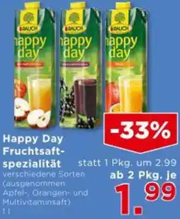 Unimarkt Happy Day Fruchtsaft- spezialität Angebot