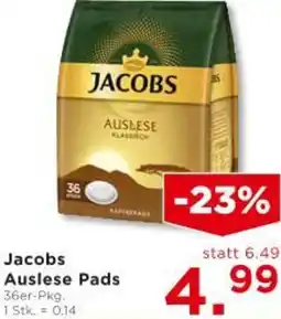 Unimarkt Jacobs Auslese Pads Angebot