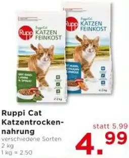 Unimarkt Ruppi Cat Katzentrocken- nahrung Angebot