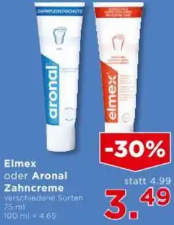 Unimarkt Elmex oder Aronal Zahncreme Angebot
