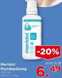 Unimarkt Meridol Mundspülung Angebot