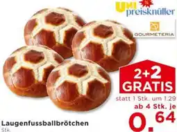 Unimarkt Laugenfussballbrötchen Angebot