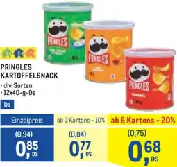 Metro Pringles kartoffelsnack Angebot
