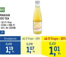Metro Makava ice tea Angebot