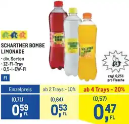 Metro Schartner bombe limonade Angebot