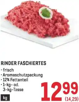 Metro Rinder faschiertes Angebot