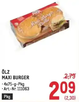Metro Ölz Maxi Burger Angebot