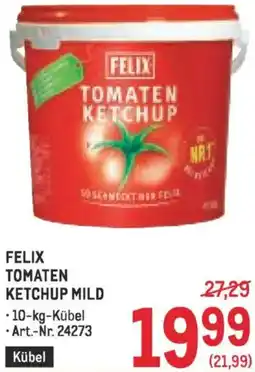 Metro Felix Tomaten Ketchup Mild Angebot