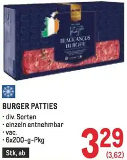 Metro Burger Patties Angebot