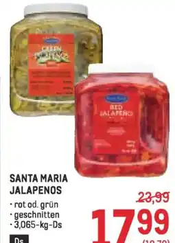 Metro Santa maria jalapenos Angebot