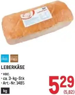 Metro Leberkäse Angebot