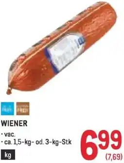 Metro Wiener Angebot