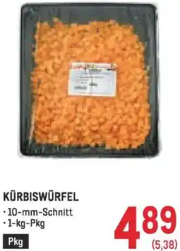 Metro Kürbiswürfel Angebot