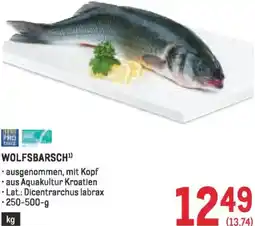 Metro Wolfsbarsch Angebot