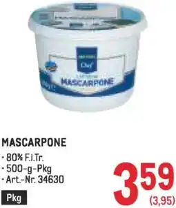 Metro Mascarpone Angebot