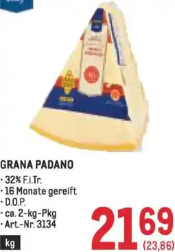 Metro Grana padano Angebot