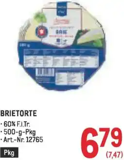 Metro Brietorte Angebot