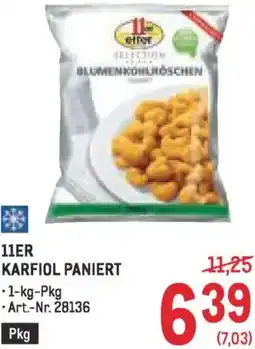Metro 11er karfiol paniert Angebot