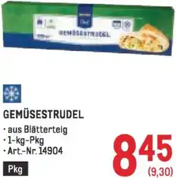 Metro Gemüsestrudel Angebot