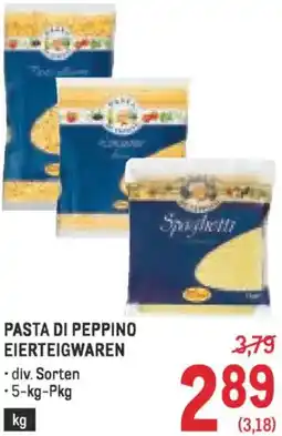 Metro Pasta di peppino eierteigwaren Angebot