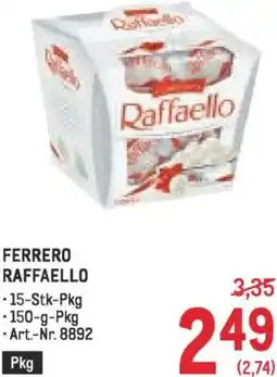 Metro Ferrero raffaello Angebot