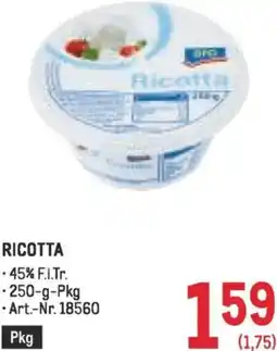 Metro Ricotta Angebot