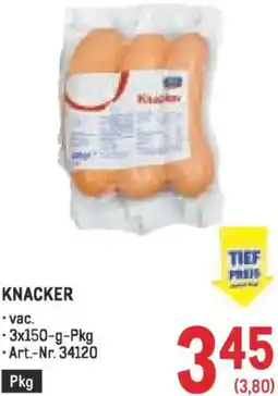 Metro Knacker Angebot