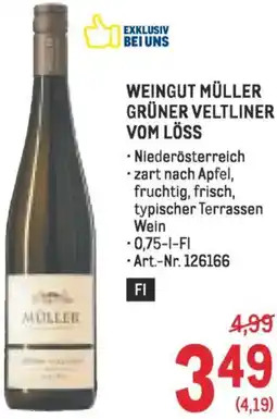 Metro Weingut müller grüner veltliner vom löss Angebot