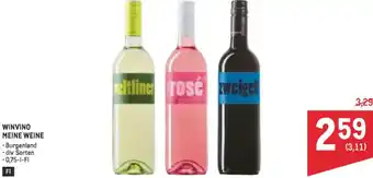 Metro Winvino meine weine Angebot