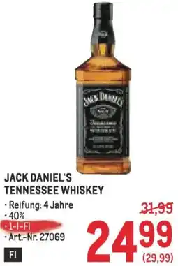 Metro Jack daniel's tennessee whiskey Angebot