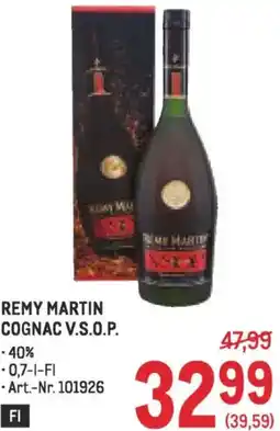 Metro Remy martin cognac v.s.o.p. Angebot