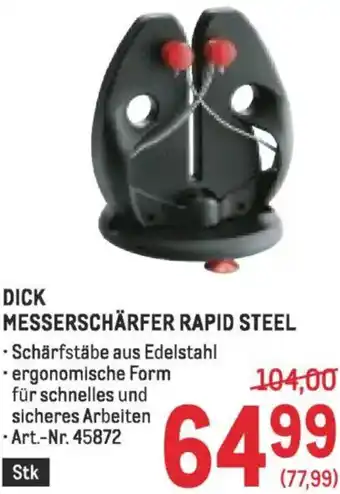 Metro Dick messerschärfer rapid steel Angebot