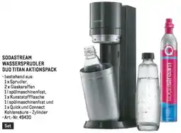 Metro Sodastream wassersprudler duo titan aktionspack Angebot