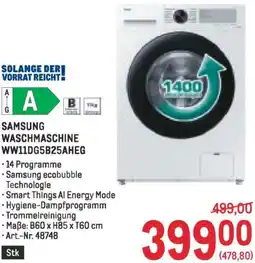 Metro Samsung waschmaschine Angebot